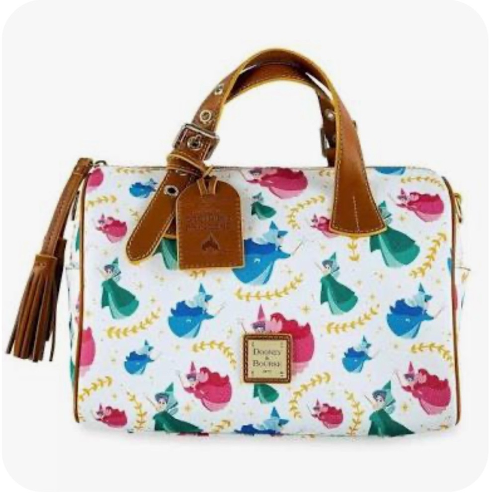 EUC Disney Dooney Princess Sleeping Beauty Fairies Satchel